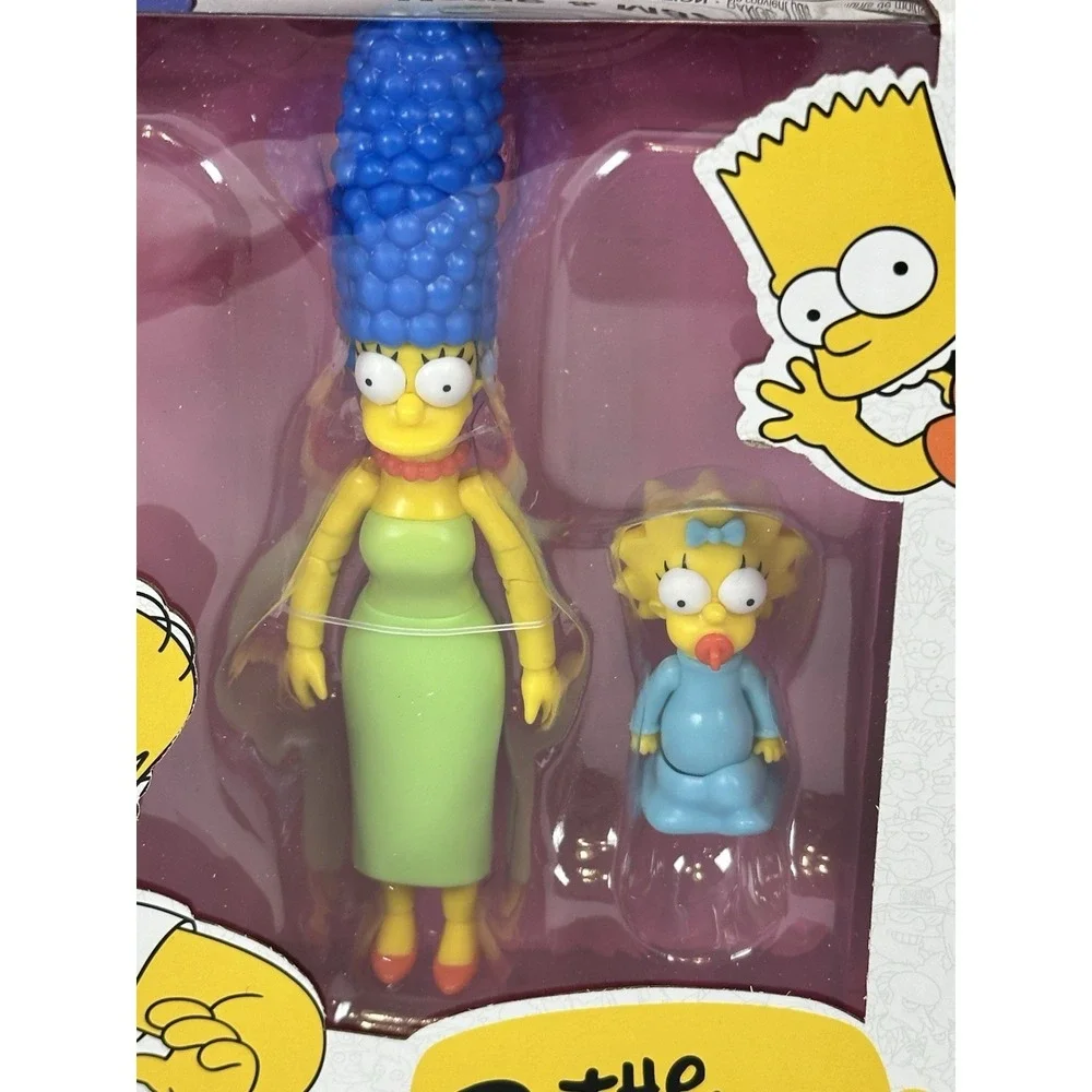 The Simpsons Marge Simpson Maggie Action Figures 2 Pack Jakks Pacific